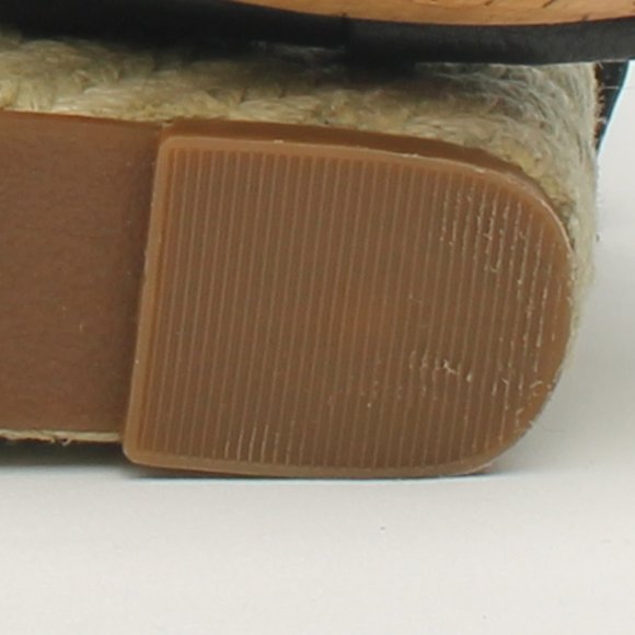 Cole Haan Crisscross Black Wedge Espadrille Sandle size 11B Like New - Picture 13 of 16